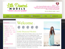 Tablet Screenshot of littlediamondmodels.com